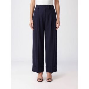 Giorgio Armani Women Giorgio Armani High-Waisted Virgin Wool Palazzo Trousers